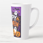 Happy halloween ghost latte mok (Rechts)