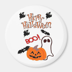 Happy Halloween Ghost Magneet