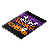 Happy halloween ghost notitieboek (Linkerzijde)