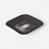 Happy Halloween Ghost Party Borden Papieren Bordje (Gebogen)