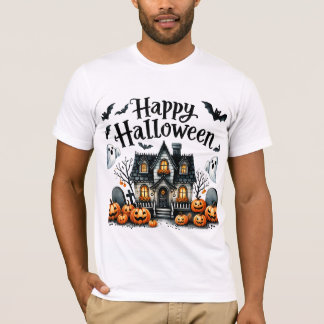 Happy Halloween Ghost Pumpkin Lezen Kinder Kostuum T-shirt