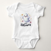 Happy Halloween Ghost Romper (Voorkant)