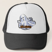 Happy Halloween Ghost Trucker Pet (Voorkant)