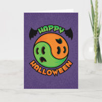 Happy Halloween Ghost Yin-Yang