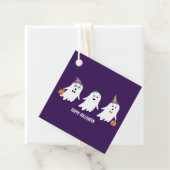 Happy Halloween Ghosts Trick or treat Bedankjes Labels (In situ)