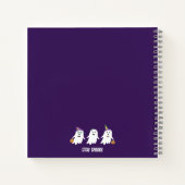 Happy Halloween Ghosts Trick or treat Notitieboek (Achterkant)