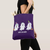 Happy Halloween Ghosts Trick or treat Tote Bag (Dichtbij)