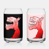 Happy Halloween Ghoul Blikvorm Glas (Voorkant)