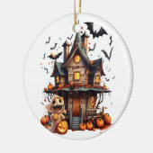 Happy Halloween Ghoul Keramisch Ornament (Links)