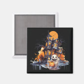 Happy Halloween Ghoul Magneet (Voorkant / Achterkant)