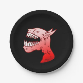 Happy Halloween Ghoul Papieren Bordje