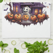 Happy Halloween Ghoul Theedoek (Gevouwen)