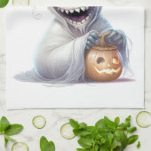 Happy Halloween Ghoul Theedoek (Gevouwen)