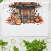 Happy Halloween Ghoul Theedoek (Gevouwen)