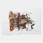 Happy Halloween Ghoul Theedoek (Horizontaal)