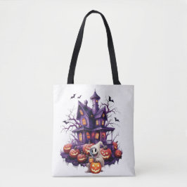 Happy Halloween Ghoul Tote Bag