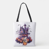Happy Halloween Ghoul Tote Bag (Achterkant)