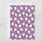 Happy Halloween Ghouls Hunting Party Kaart (Achterkant)