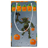 Happy Halloween Gift Bag, Goblin Klein Cadeauzakje (Achterkant)
