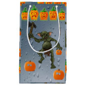 Happy Halloween Gift Bag, Goblin Klein Cadeauzakje (Voorkant)