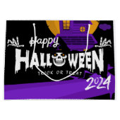 Happy Halloween Gift Bags 2024 Groot Cadeauzakje (Voorkant)