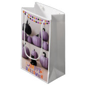 Happy Halloween Gift Bags Klein Cadeauzakje (Voorkant Gekanteld)