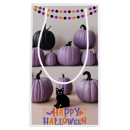 Happy Halloween Gift Bags Klein Cadeauzakje (Voorkant)