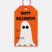 Happy Halloween Gift Label Cadeaulabel (Achterkant)