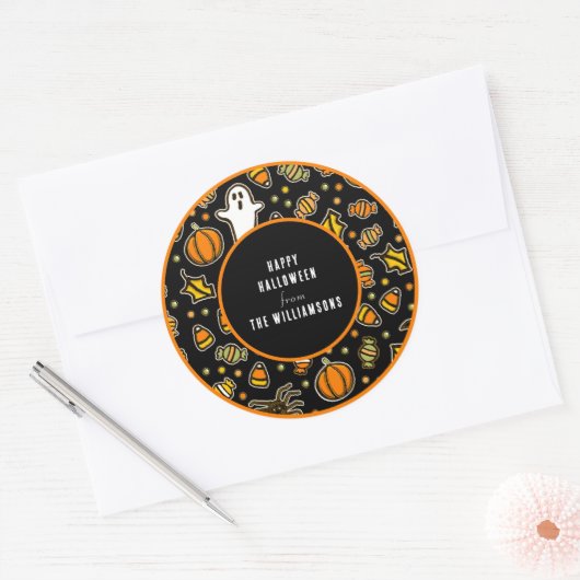 Happy Halloween Gift Labels (Envelop)