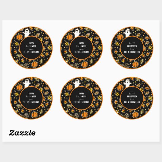 Happy Halloween Gift Labels (Vel)