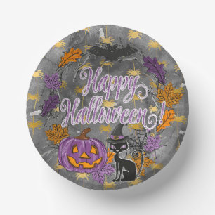 Happy Halloween Glitter en Sparkle Paper Bord