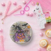 Happy Halloween Glitter en Sparkle Paper Bowl Papieren Kommen (Feest)