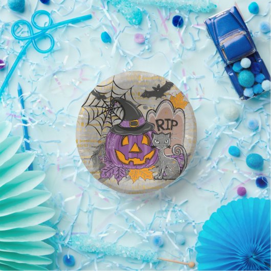 Happy Halloween Glitter en Sparkle Paper Bowl Papieren Kommen (Feest)