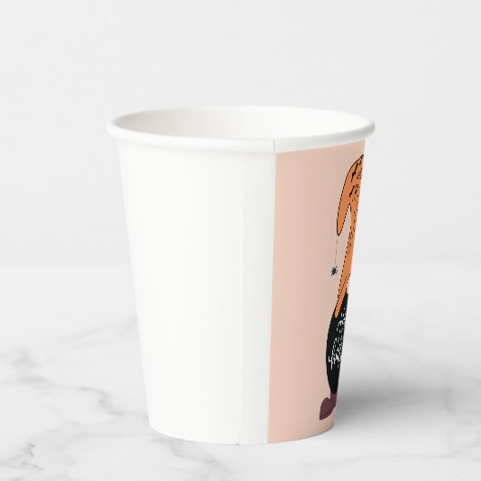 Happy Halloween Gnome Papieren Bekers (Rechts)