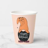 Happy Halloween Gnome Papieren Bekers (Voorkant)