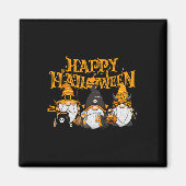 Happy Halloween Gnomes Herfst Pompoen Herfst Vakan Magneet (Voorkant)