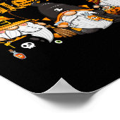 Happy Halloween Gnomes Herfst Pompoen Herfst Vakan Poster (Hoek)