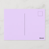 Happy Halloween Gnomes Paars Sinaasappel Briefkaart (Achterkant)