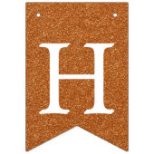 Happy Halloween Gold Folie Glitter Bunting Banner (Eerste vlag)