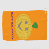 Happy Halloween Golfhanddoek (Horizontaal)
