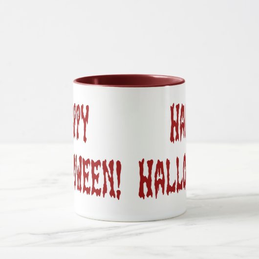 Happy Halloween Gore-tekst Mok (Midden)