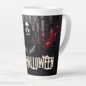 Happy Halloween - Gothic Dark Celebration Latte Mok (Rechterhoek)