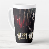 Happy Halloween - Gothic Dark Celebration Latte Mok (Linkerhoek)