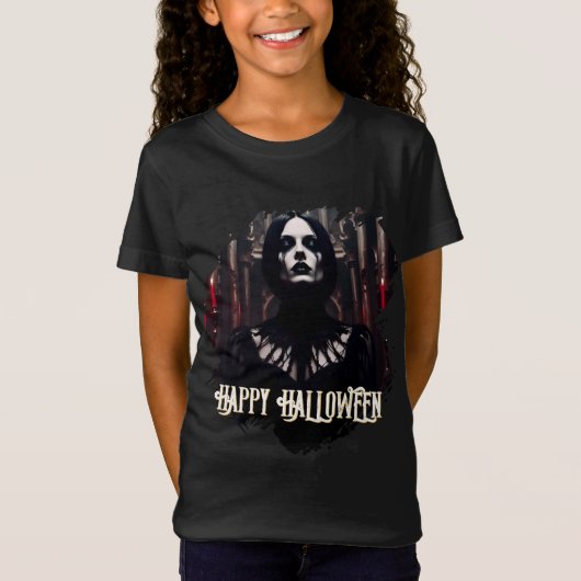 Happy Halloween - Gothic Dark Celebration T-shirt (Voorkant)
