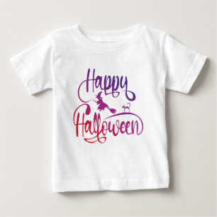 Happy Halloween gradiënt vliegende hekkkat