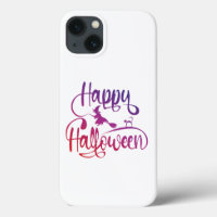 Happy Halloween gradiënt vliegende hekkkat