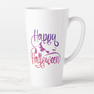Happy Halloween gradiënt vliegende hekkkat Latte Mok