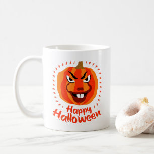 🎃 Happy Halloween - Grappig, eng & Schattige pomp Koffiemok