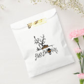 Happy Halloween Grave Yard Bedankzakje (Gezegeld)