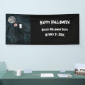 Happy Halloween Grim Reaper Moon Night personalise Spandoek (Beurs)